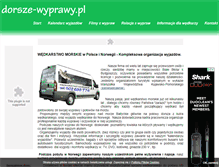Tablet Screenshot of dorsze-wyprawy.pl
